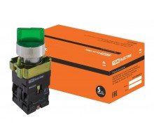 Переключатель BK 2365  2 положения зеленый 1з+1р   SQ0703-0014  TDM