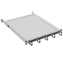 ITK by ZPAS Полка стац. 19" 1U орг. щет. 120кг 750мм сер.  ZP-FS35-U-1U-78  ITK