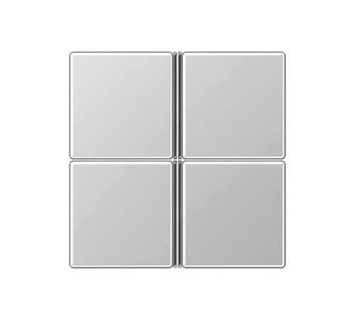 четырехклавишная крышка для KNX, в сборе A404TSAAL Jung