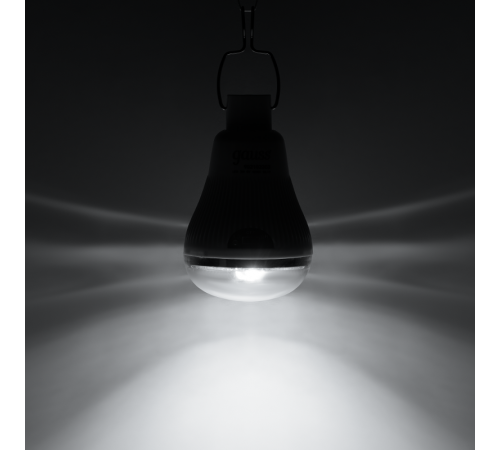 Лампа светодиодная Led A60 3W 130lm 4000K с солнечной панелью 1/40  902102203  Gauss