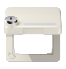 крышка с замком CD590BFKLSL Jung