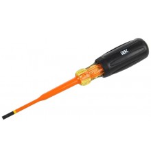 Отвертка диэлектрическая SLIM SL4,0х100 Т3 ARMA2L 5  A2L5-SC31-T3-SL-40-100  IEK