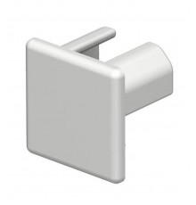 Торцевая заглушка кабельного канала WDK 15x15 мм (ПВХ,светло-серый) (WDK HE15015LGR)  6183603  OBO Bettermann