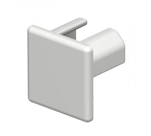 Торцевая заглушка кабельного канала WDK 15x15 мм (ПВХ,светло-серый) (WDK HE15015LGR)  6183603  OBO Bettermann