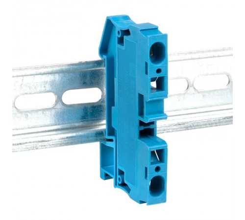 Колодка клеммная пружинная JXB-ST-4 41А синяя EKF PROxima  plc-jxb-st-4-blue  EKF