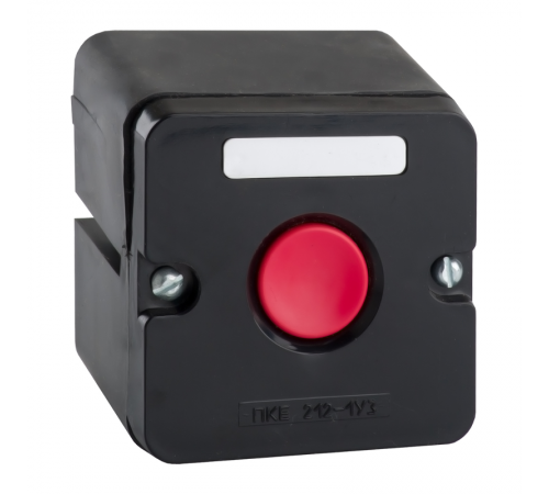 Пост кнопочный ПКЕ 222-1-У2-IP54 (красная кнопка)  150752  КЭАЗ
