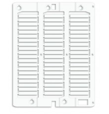 Маркировка для провода, жесткая, для трубочек. 4х23мм. Белая  NUT23  DKC