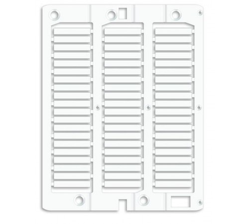 Маркировка для провода, жесткая, для трубочек. 4х23мм. Белая  NUT23  DKC