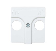 Simon 27 Накладка на R-TV-розетку, белый  27053-34  Simon