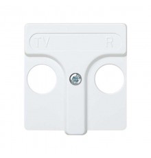 Simon 27 Накладка на R-TV-розетку, белый  27053-34  Simon