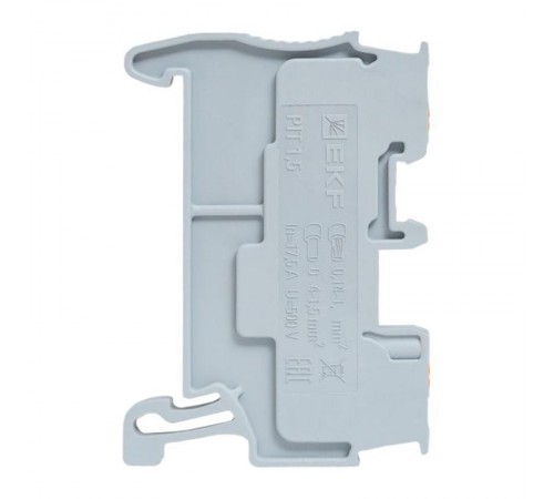 Клеммная колодка пружинная 1,5 Push-in серая PIT-1,5  EKF