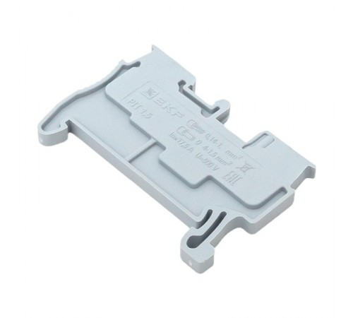 Клеммная колодка пружинная 1,5 Push-in серая PIT-1,5  EKF