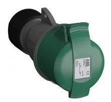 Розетка кабельная Easy&Safe 232EC2,32А,2P+E,IP44,2ч2CMA102028R1000 ABB