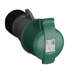 Розетка кабельная Easy&Safe 232EC2,32А,2P+E,IP44,2ч2CMA102028R1000 ABB