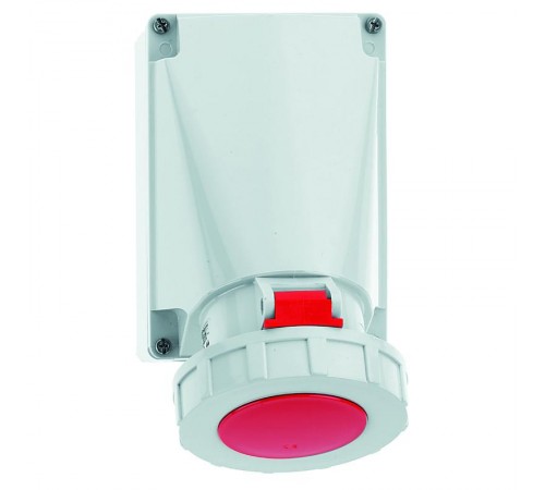 Розетка настенная 63A 5р(3P+N+PE) 6h 400V IP67 I 1112-Bals I Bals