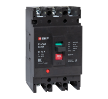 Выключатель автоматический LS125 18кА 3P 16А ProPact  mccb-125-18-3-16-ls  EKF