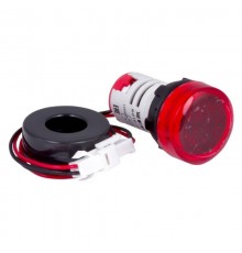 Индикатор значения тока и напряжения красный ED16-22AVD 100А PROxima  ed16-22avd-r  EKF