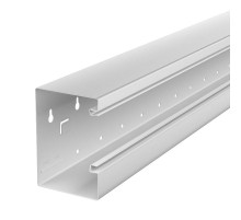 Кабельный канал Rapid 80 90x130x2000 мм (сталь,светло-серый) (GS-A90130LGR)  6277502  OBO Bettermann