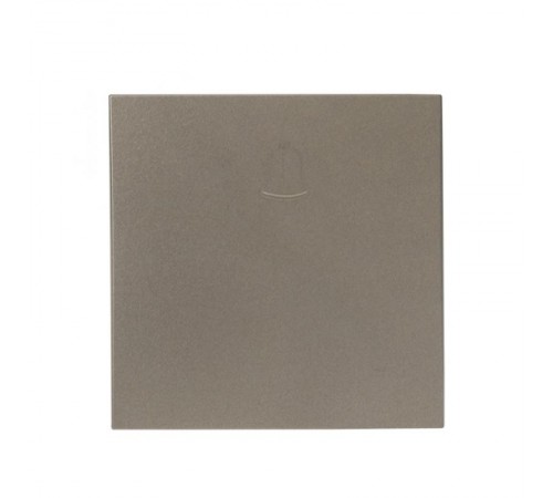 Валенсия лицевая панель кнопки звонка 10А кашемир EKF PROxima   ESV10-L-026-40   EKF