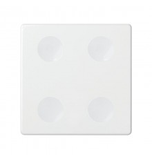 Сенсорный 4-кл выключатель с возможностью индивидуальной маркировки, белый  8000642-030  Simon