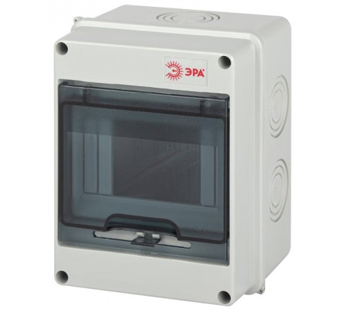 Бокс пластиковый навесной KMPN5   5 мод. IP65  Б0046404  ЭРА