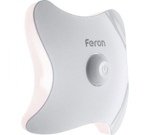 Светильник ночник на магните 8LED , 3*ААА battery 93*93*38мм, FN2020  41192  Feron
