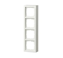 Рамка 4-постовая, для наружого монтажа Impressivo, белый  1724S85-84   2TKA000417G1  ABB