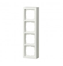 Рамка 4-постовая, для наружого монтажа Impressivo, белый  1724S85-84   2TKA000417G1  ABB