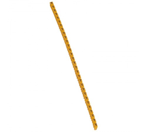 Маркер CAB 3 - для кабеля 4-6 мм - заглавная буква Y  038384  Legrand