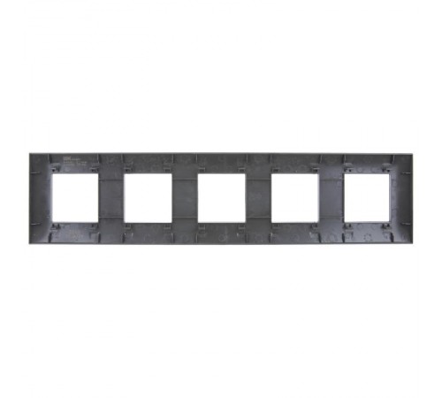 SKANDY Рамка 5-местная SK-F05G графит  SK-M52-K53  IEK