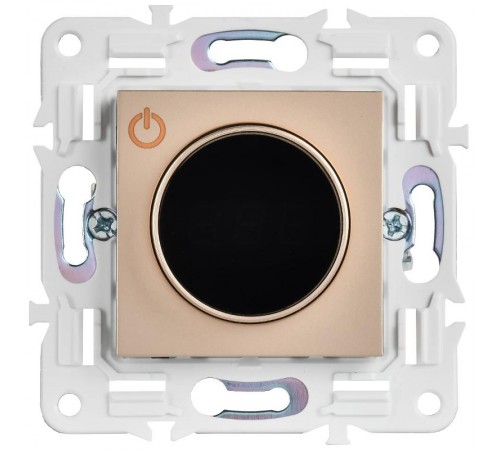 SKANDY Термостат электронный с индикацией SK-T01Sa песочный   SK-RT11-K98  IEK