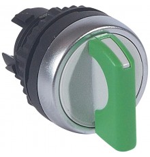 Переключатель с рукояткой - Osmoz - для комплектации - без подсветки - IP 66 - 2 положения с фиксацией - зеленый  023902  Legrand
