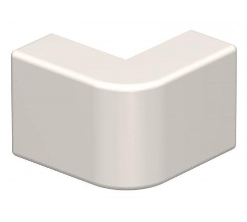 Крышка внешнего угла кабельного канала WDK 10x20 мм (ПВХ,кремовый) (WDK HA10020CW)  6153291  OBO Bettermann