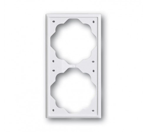 Рамка 2-постовая, серия impuls, цвет альпийский белый  1754-0-4226   2CKA001754A4226  ABB