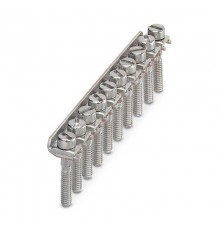 Перемычка стационарная винтовая, 2-х полюсная  BF-2-RTKS-S  DKC