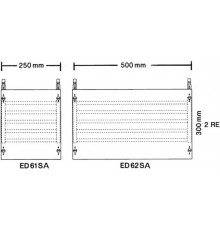 Модуль с шинной системой 1ряд/2 рейки  ED61SA  ABB