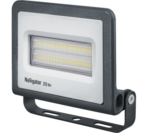 Прожектор светодиодный NFL-01-20-6.5K черный IP 65  14203  Navigator