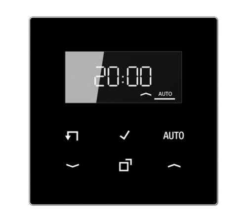 Стандартный таймер с диплеем LS1750DSW Jung