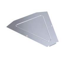 Крышка угла горизонтального 45 градусов Стандарт INOX (AISI 316) 600  PR16.3462  Промрукав