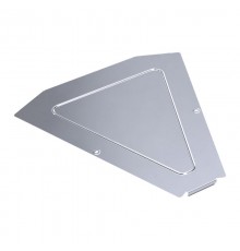 Крышка угла горизонтального 45 градусов Стандарт INOX (AISI 316) 600  PR16.3462  Промрукав