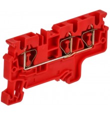 ARMAFIX Клемма пруж. CX4-3 3-конт. красная  AF-CT42-00-3-K04-004  IEK