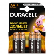 Элемент питания Duracell LR6-4BL BASIC  Б0026815  Duracell
