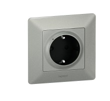 Розетка умная с/з Valena Life 16А 230В алюм. Netatmo  752394  Legrand