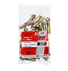 Анкерный болт с гайкой 10х50 (20 шт) - пакет ( 0,585 кг)  124326  Tech-KREP