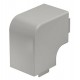 Крышка плоского угла кабельного канала WDK 60x60 мм (ПВХ,серый) (WDK HF60060GR)  6022448  OBO Bettermann