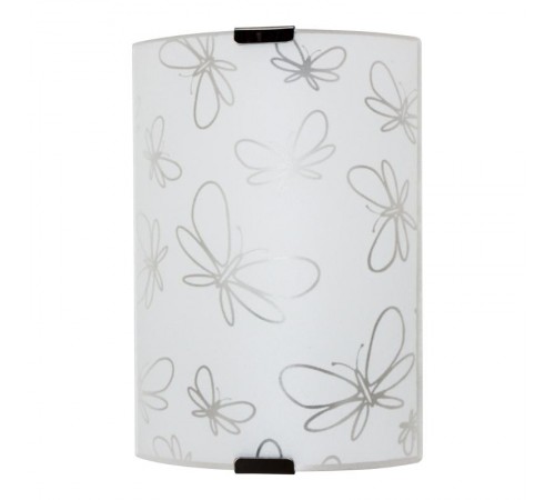 Светильник "Бабочки" 150х220 НББ 21-60 М21 матовый белый/кл.штамп металлик  1005205678  Элетех