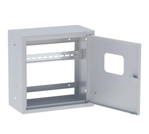 ЯУР с одной DIN-рейкой (300х300х150) EKF Basic без задней стенки  uerm2-din-300-bas  EKF