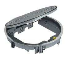 Лючок GRAF9-2 U, IP65 (для 12xModul45 в 3xUT4, напольный люк, серебристый, серый) (GRAF9-2 U 7011)  7405746  OBO Bettermann
