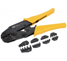 Набор клещи обжимные КО-01 + 4 смен. матр. ARMA2L 3  A2L3-NK11-05-01  IEK