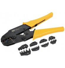 Набор клещи обжимные КО-01 + 4 смен. матр. ARMA2L 3  A2L3-NK11-05-01  IEK